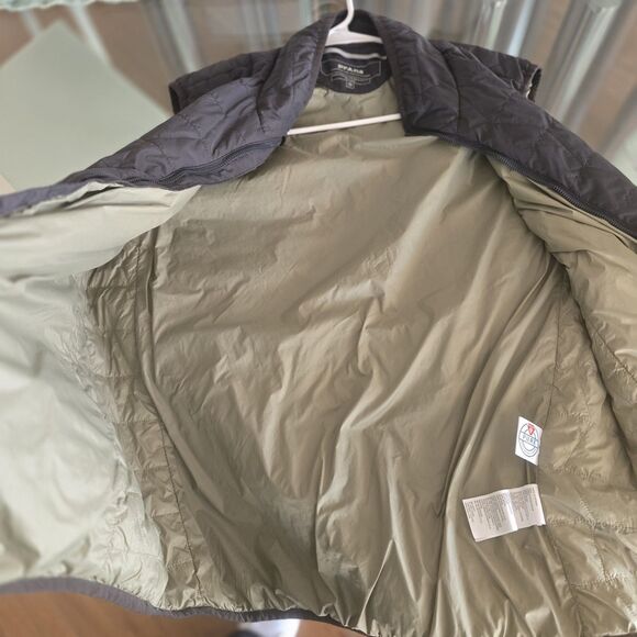 Prana Alpine Air Vest Men’s Med Grey Full Zip Quilted Lightweight Primaloft - Picture 10 of 10